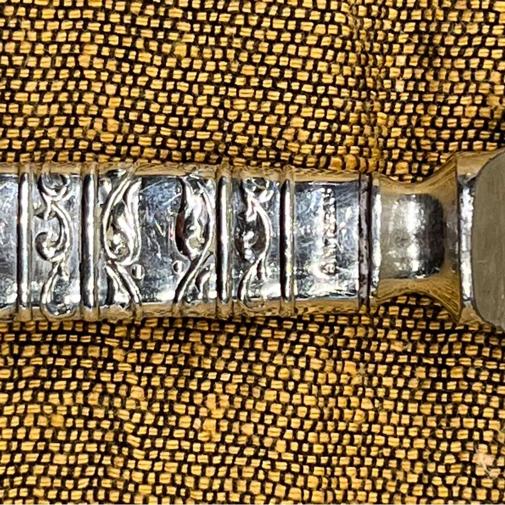 Cheese Server - Pearl Handle - Sterling & Plate Silver
